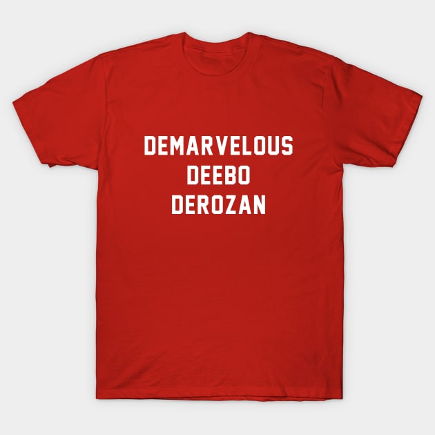 Demarvelous Deebo Derozan T-Shirt by BodinStreet